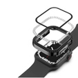 2в1 чехол и защитное стекло для часов Apple Watch 4/5/6/SE 44mm, Black
