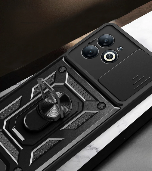 Чохол NOX Camera Slide Infinix Hot 40i, CamShield Slide, чорний