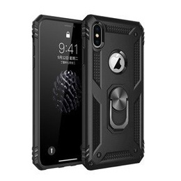 Броньований Чoхол до iPhone XR, Nox Case Ring, чорний