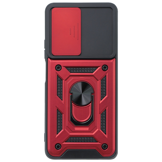 Чохол NOX Camera Slide Oppo Reno 12, CamShield Slide, червоний