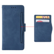 Откидной чехол для Xiaomi Poco F7 Pro, Card Slot, темно-синий