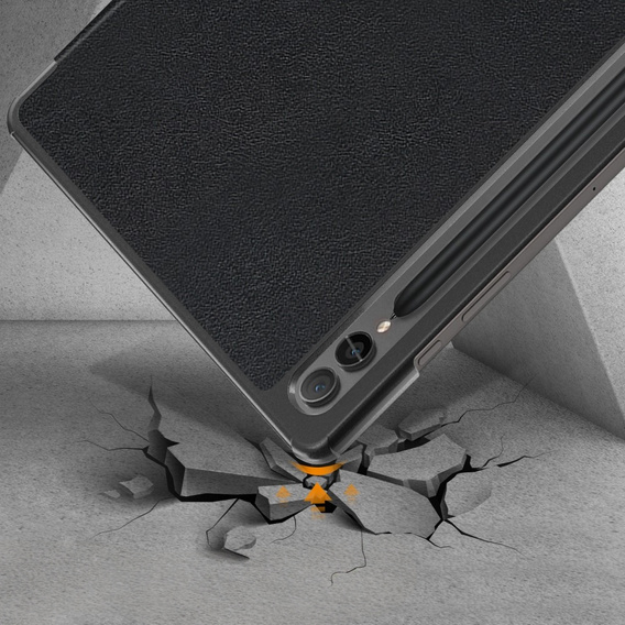 Чехол для Samsung Galaxy Tab S9 FE+ Plus, Smartcase с местом для стилуса, чёрный