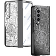 Чохол для Samsung Galaxy Z Fold 4 5G, Mechanical Legend, чорний