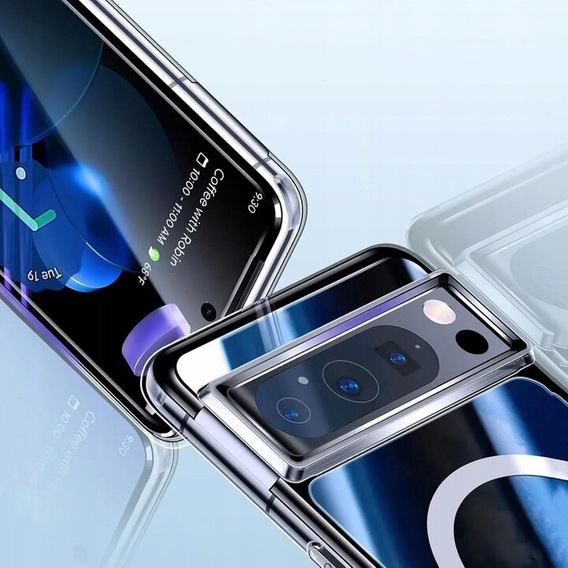 Чехол для Google Pixel 9 / Google Pixel 9 Pro, гибридный чехол Fusion Hybrid, для MagSafe, прозрачный
