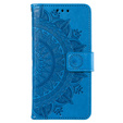 Откидной чехол для Xiaomi Redmi A3, Mandala, синий