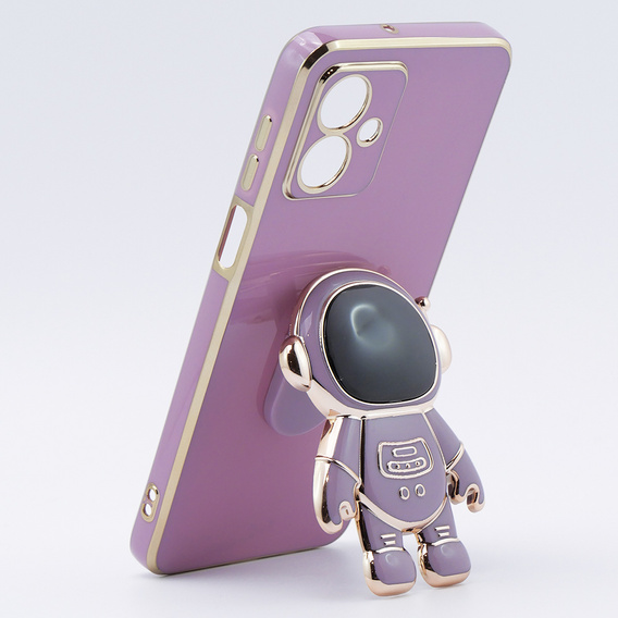 Чoхол до Motorola Moto G54 5G, Astronaut, фіолетовий
