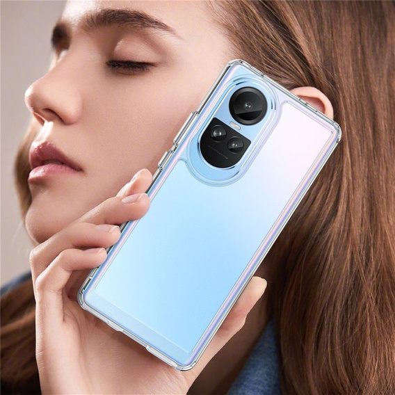 Чoхол до Oppo Reno 10 / 10 Pro, Fusion Hybrid, прозорий