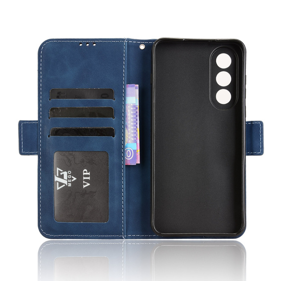 Футляр з клапаном для OnePlus Nord 5, Card Slot, темно-синій