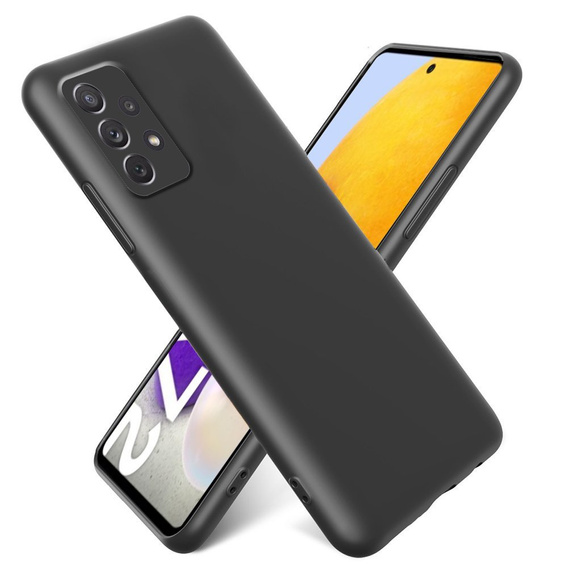 Чехол до Samsung Galaxy A72 / A72 5G, Silicone Lite, чёрный