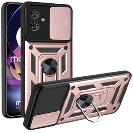 Чохол NOX Camera Slide Motorola Moto G54 5G, CamShield Slide, рожевий rose gold