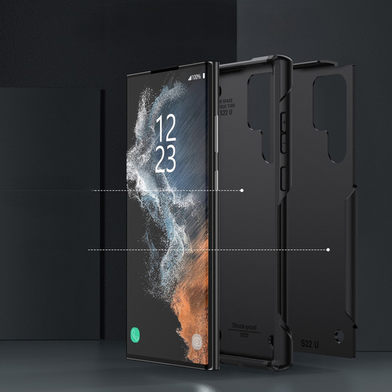Броньований чохол Dual-Layer Samsung Galaxy S22 Ultra, Black