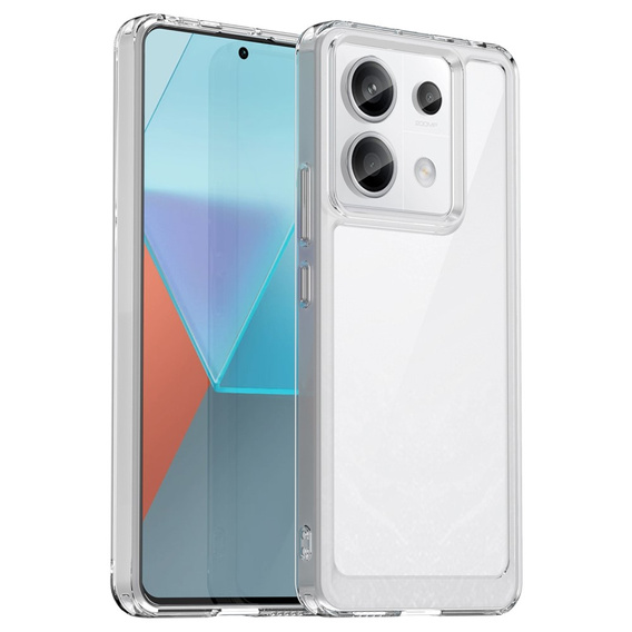 Чехол до Xiaomi Redmi Note 13 Pro 5G, Fusion Hybrid, прозрачный
