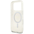 Чохол Guess IML Glitter Pearl Strap MagSafe для iPhone 17 Pro Max