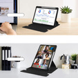 Чохол клавіатура для Lenovo Tab M11, Rotary 360° Leather, чорний