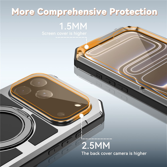 Чехол R-JUST с MagSafe и подставкой для iPhone 17 Pro Max