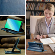 Чохол-книжка для Samsung Galaxy S23 Ultra, ERBORD Waxy Wallet, м'яти