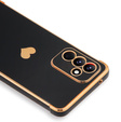 Чехол для Samsung Galaxy S23 FE, Electro heart, чёрный + полное клеевое керамическое стекло