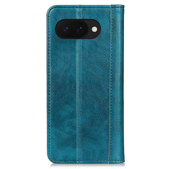 Флип-кейс для Google Pixel 9A, Split Leather, зелёный