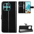 Откидной чехол для Motorola Edge 60 / 60 Fusion, Crazy Horse Wallet, чёрный