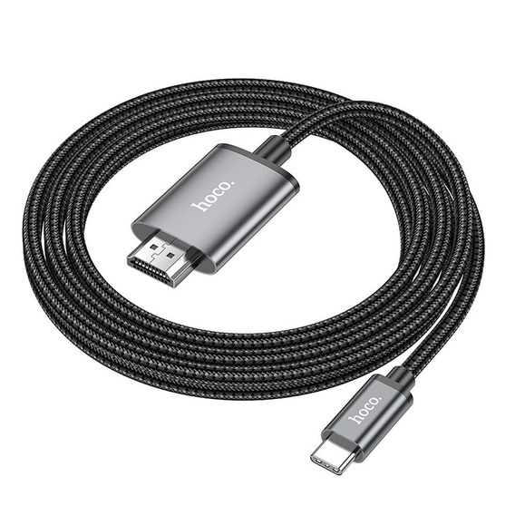 Кабель USB-C до HDMI Hoco UA27 4K 30 Гц 2 м