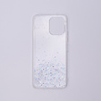 Чехол до Xiaomi Redmi 12, Glittery, прозрачный