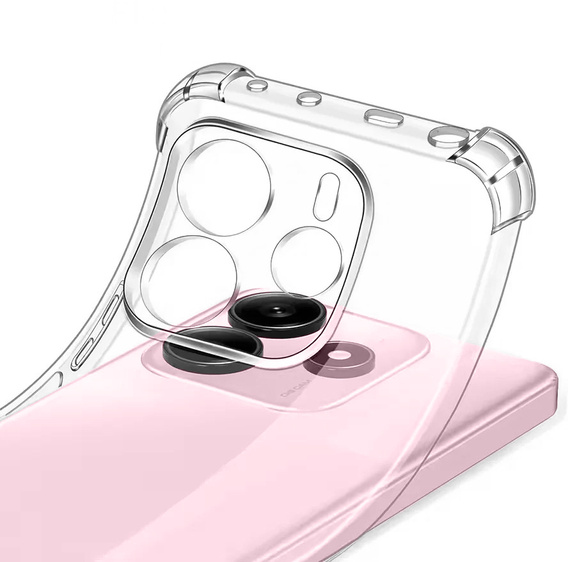 Чехол до Realme 14 5G / Realme 14T 5G, Dropproof, прозрачный