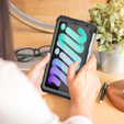 Водонепроницаемый чехол IP68 для iPad mini 8.3" 2021 (6 gen.) / iPad mini 8.3" 2024 (7 gen.), чёрный
