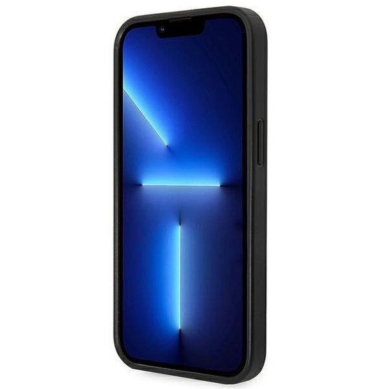 Чехол Karl Lagerfeld до iPhone 14 Plus, Saffiano Choupette Head Patch, чёрный