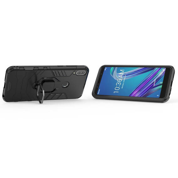 Чoхол до Asus ZenFone Max Pro M1 ZB602KL, Kickstand Ring, чорний