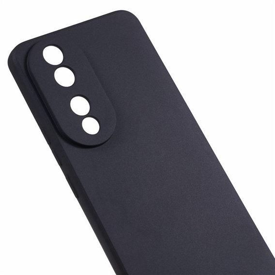 Силиконовый чехол для Honor 90, тонкий, черный