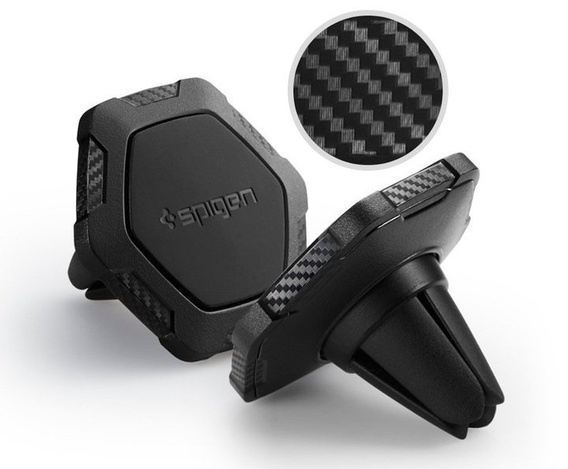 Автомобільний тримач SPIGEN QS11, Air Vent Magnetic Car, Black