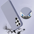 Чехол до Samsung Galaxy S22 Ultra 5G, Silicone Lite, лавандовый