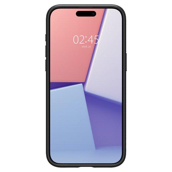 Чехол Spigen до iPhone 15 Pro Max, Liquid Air, чёрный
