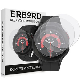 3x ERBORD Гідрогелева фольга для Samsung Galaxy Watch 5 Pro 45mm