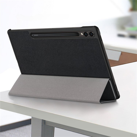 Чехол для Samsung Galaxy Tab S9 Plus, Smartcase с местом для стилуса, чёрный