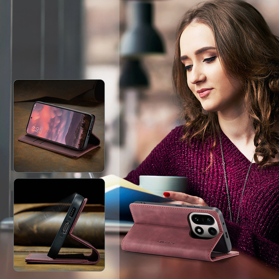 Чехол CASEME с клапаном типа кошелька для OnePlus 15