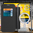 Откидной чехол для iPhone 11 Pro Max, RFID Wallet MagSafe CamShield, чёрный