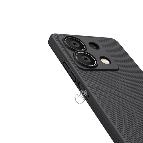 Чохол NILLKIN для Xiaomi Redmi Note 13 5G, Super Frosted Shield Case, чорний