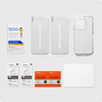 Чехол + стекло Spigen для iPhone 13 Pro, Crystal Pack, Crystal Clear