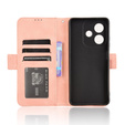 Футляр з клапаном для Oppo A40 / Oppo A40m, Card Slot, рожевий