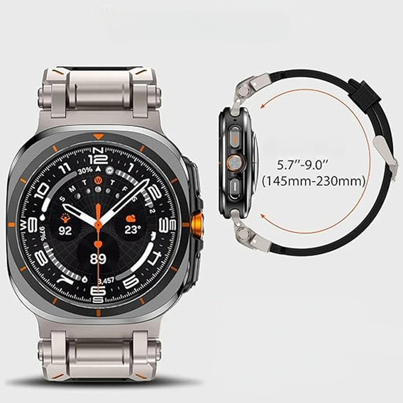 Ремінець ERBORD ProTech для Apple Watch 1/2/3/4/5/6/7/8/9/SE/Ultra/Ultra 2 42/44/45/49MM