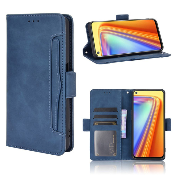 Футляр з клапаном для Realme 7, Card Slot, м'яти