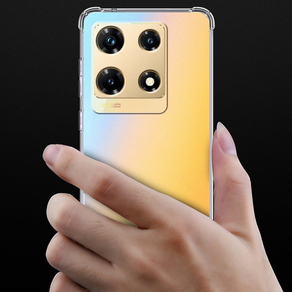 Чехол до Infinix Note 30 Pro, Dropproof, прозрачный