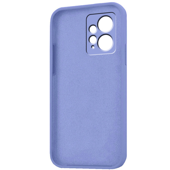 Чoхол до Xiaomi Redmi Note 12 4G, Silicone Lite, фіолетовий