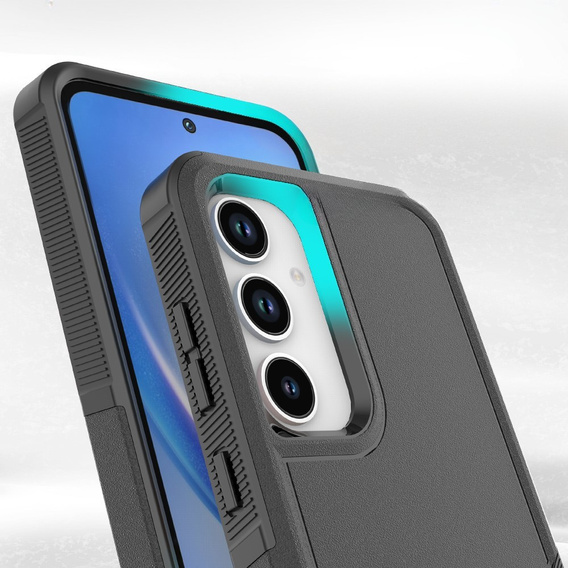 Бронированный чехол для Samsung Galaxy A56 5G, Dual Shockproof, чёрный