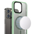 Чехол до iPhone 14 Pro Max, Simple MagSafe, светло-зеленый