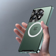 Защитный чехол для камеры OnePlus 12 5G, CamShield MagSafe, прозрачный / зеленый