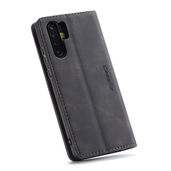 Чехол CASEME для Huawei P30 Pro, Leather Wallet Case, чёрный