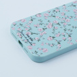 Тонкий чохол до iPhone 13 Pro, Retro Flower, м'яти