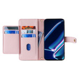 Откидной чехол для Realme 11 Pro 5G / Pro+ 5G, Wallet Zipper Pocket, розовый